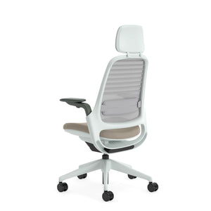 With headrest / 3D Microknit Seagull 5T31/Era Truffle CSE02
