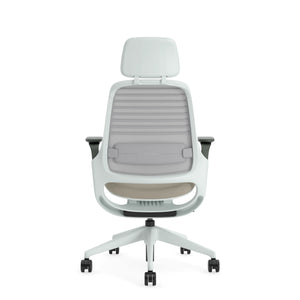 With headrest / 3D Microknit Seagull 5T31/Era Truffle CSE02