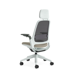 With headrest / 3D Microknit Pepper 5T29/Era Truffle CSE02