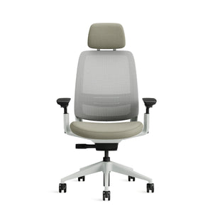 With headrest / 3D Microknit Seagull 5T31/Era Truffle CSE02