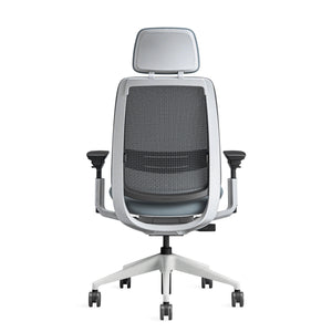 With headrest / 3D Microknit Pepper 5T29/Era Storm Cloud CSE43