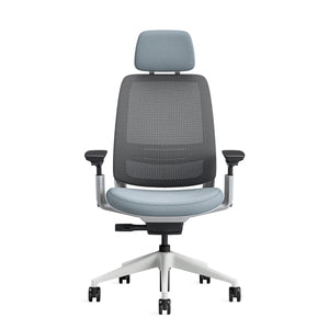 With headrest / 3D Microknit Pepper 5T29/Era Storm Cloud CSE43