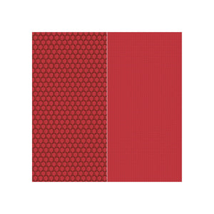 With headrest / 3D Knit Scarlet 14+Atlantic Red AT01