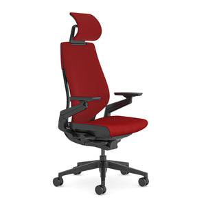 With headrest / 3D Knit Scarlet 14+Atlantic Red AT01