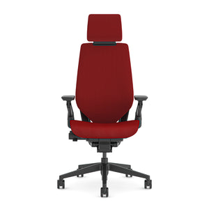 With headrest / 3D Knit Scarlet 14+Atlantic Red AT01