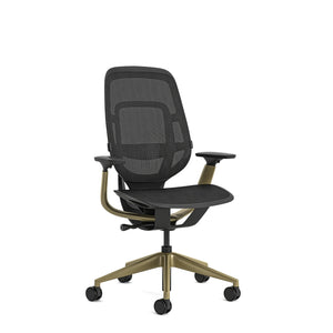 Without headrest / Intermix Black KR08+Matte Brass 4B22