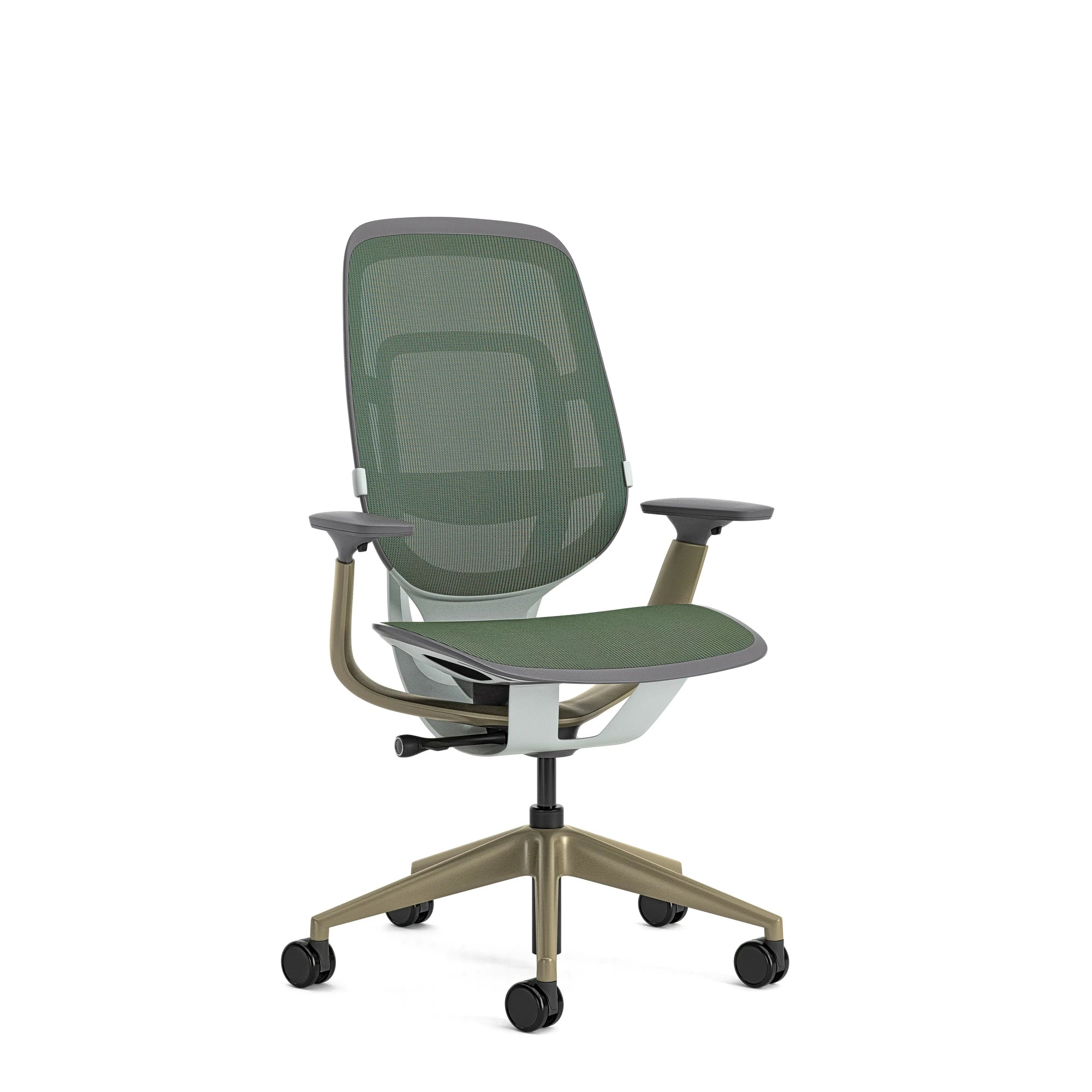 Without headrest / Intermix Shift Blue-Gold KR13+Matte Brass 4B22