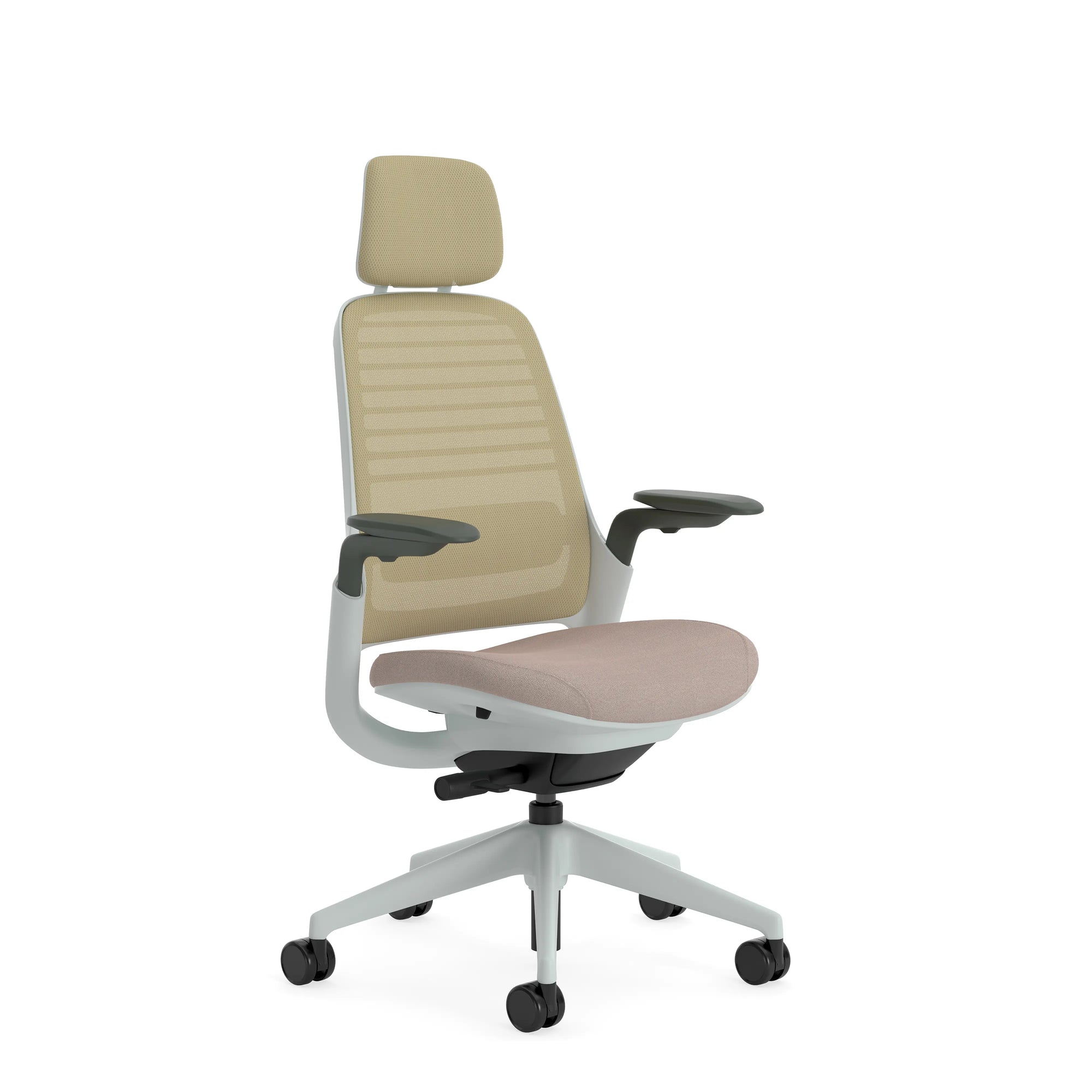 With headrest / 3D Microknit Beige 5T25/Era Lentil CSE23