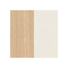 Melamine Clear Oak 2 2LAK/Paint Pearl Snow ZW