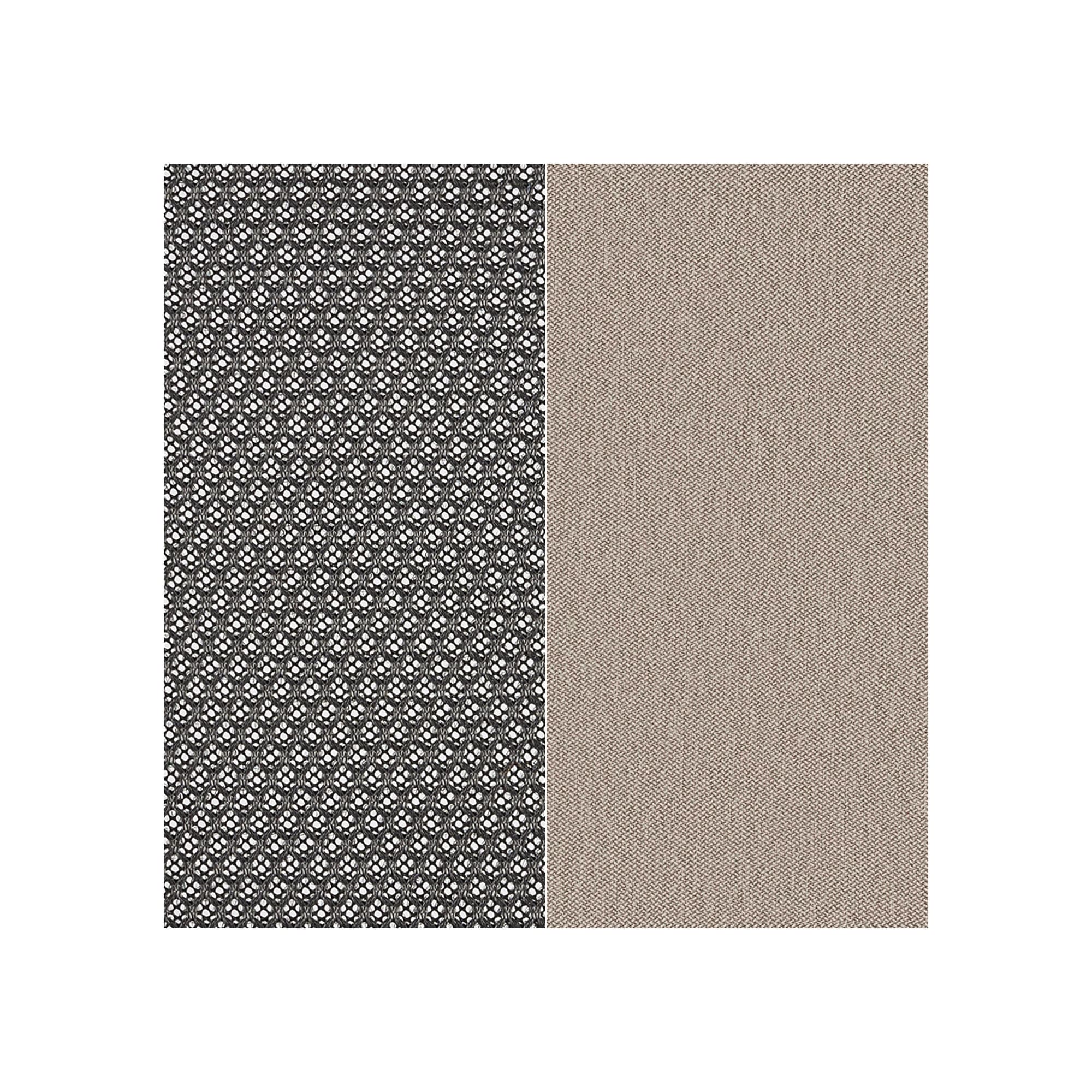 With headrest / 3D Microknit Pepper 5T29/Era Truffle CSE02