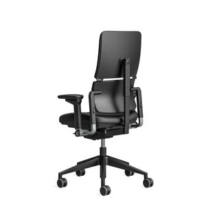 Without headrest / Europe Leather Black 0273