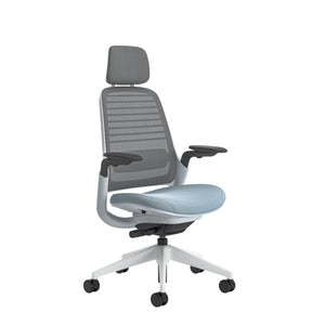 With headrest / 3D Microknit Nickel 5T20/Era Storm Cloud CSE43