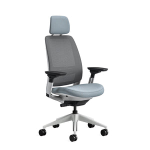 With headrest / 3D Microknit Pepper 5T29/Era Storm Cloud CSE43